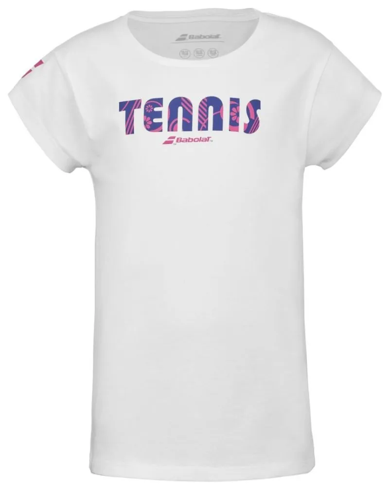 babolat-exercise-cotton-tee-girl-white-white