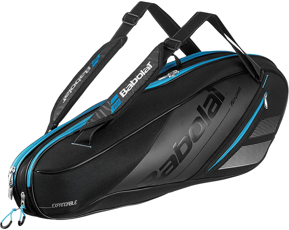 babolat-team-line-racket-holder-expandable-blue-1 Babolat Team Line Racket Holder Expandable - blue