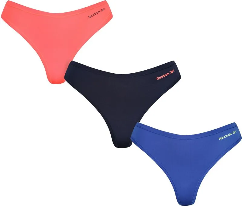 Reebok Womens Thong AGATHA 3P - court blue/orange flare/vector navy Reebok Womens Thong AGATHA 3P - court blue/orange flare/vector navy