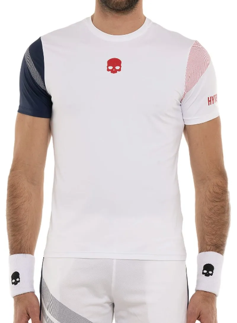 Hydrogen Sport Stripes Tech - white/blue navy/red