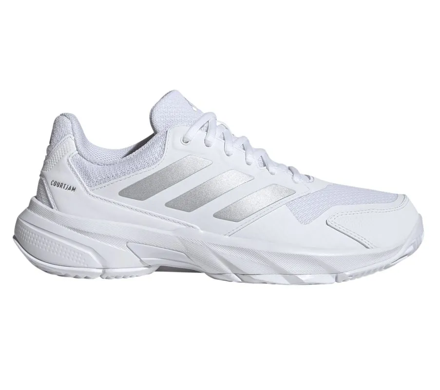 Adidas CourtJam Control 3 W - cloud white/silver metallic/frozen purple Adidas CourtJam Control 3 W - cloud white/silver metallic/frozen purple