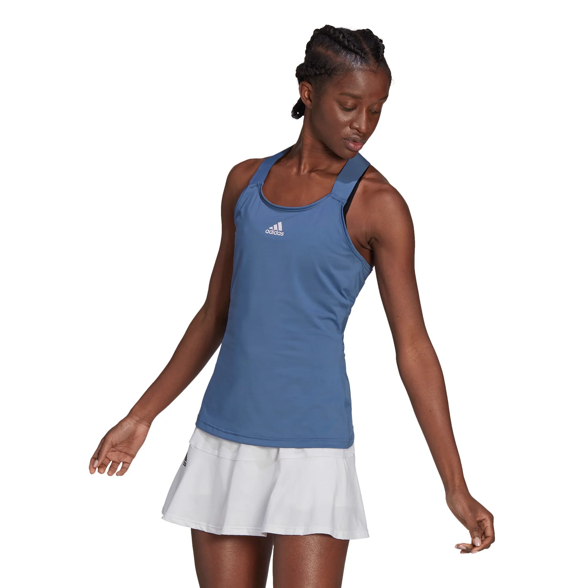 adidas-y-tank-top-w-crew-blue-white-6 Adidas Y-Tank Top W - crew blue/white