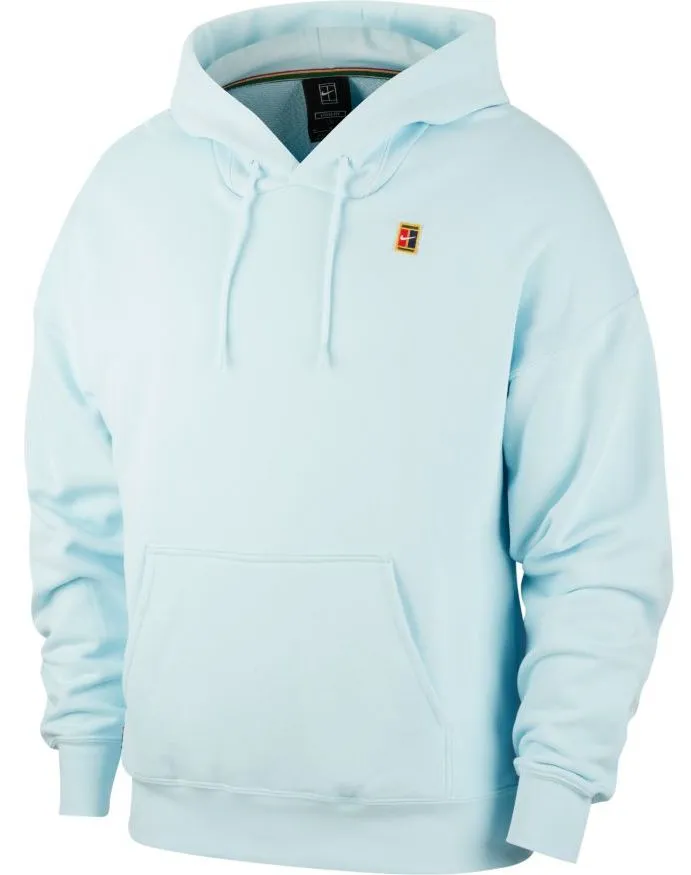 Nike Court Fleece Hoodie Heritage - topaz mist