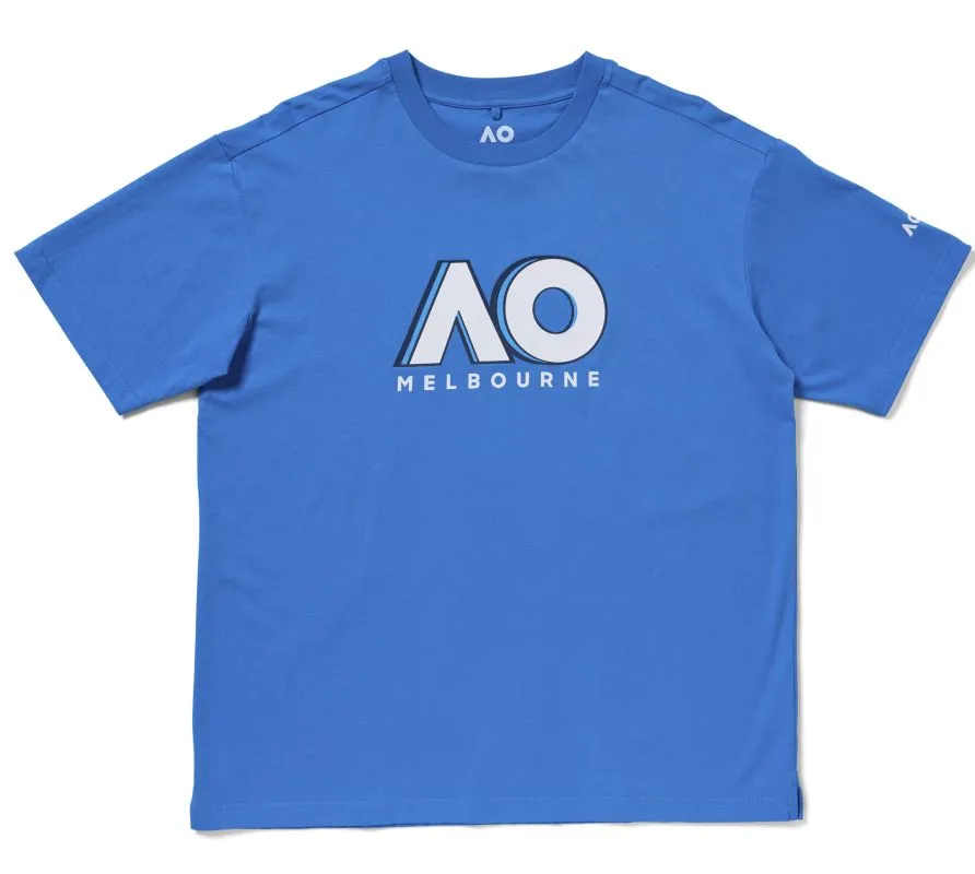 Australian Open Logo Tennis - process blue