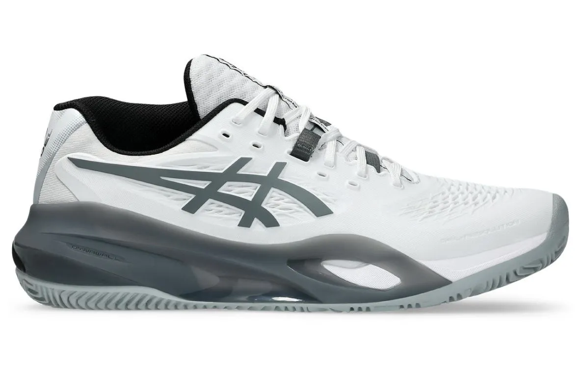 Asics Gel-Resolution X Padel - white/steel grey Asics Gel-Resolution X Padel - white/steel grey