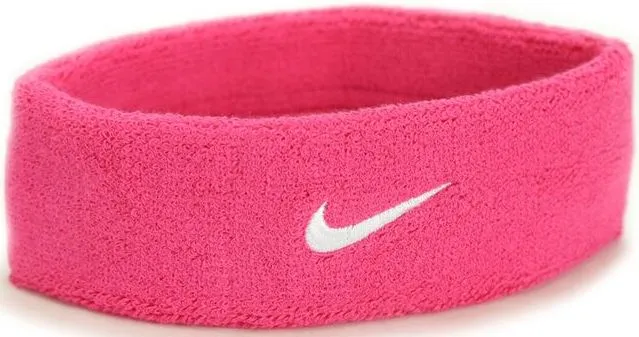 Nike Swoosh Headband - vivid pink/white