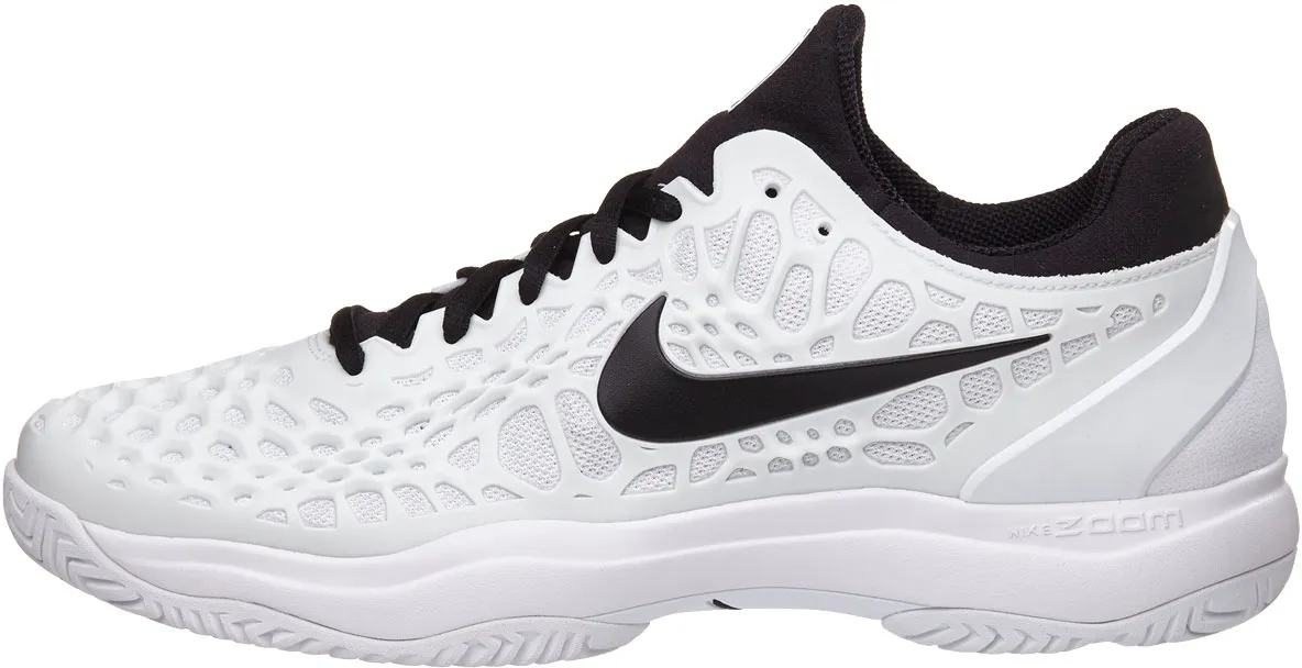 nike-air-zoom-cage-3-hc-white-black-2 Nike Air Zoom Cage 3 HC - white/black