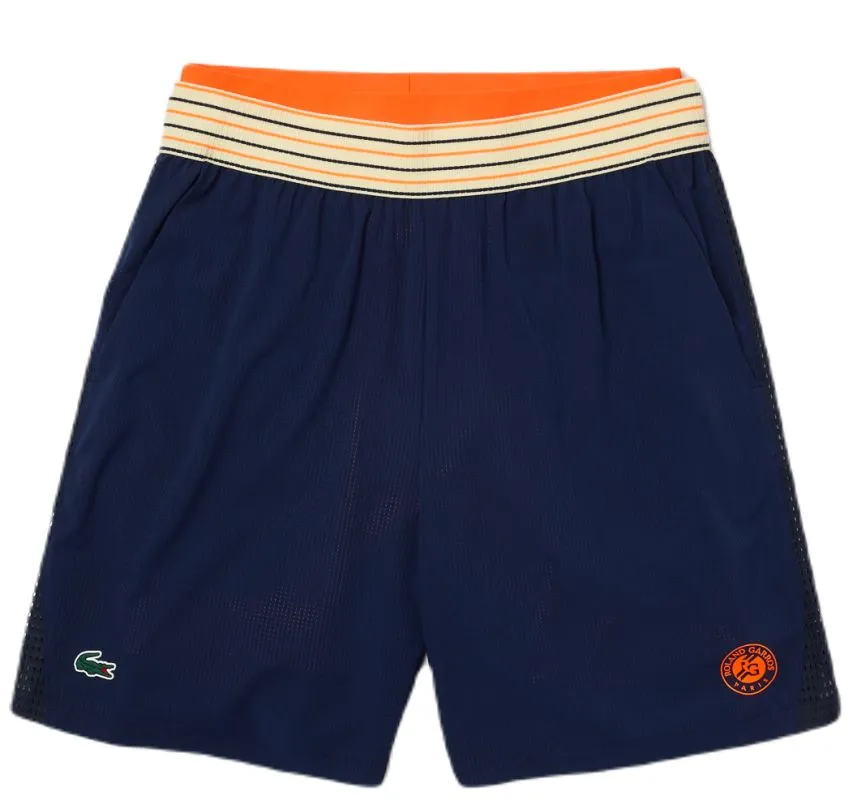 Sport Lacoste Roland Garros Edition Pique Shorts - navy blue