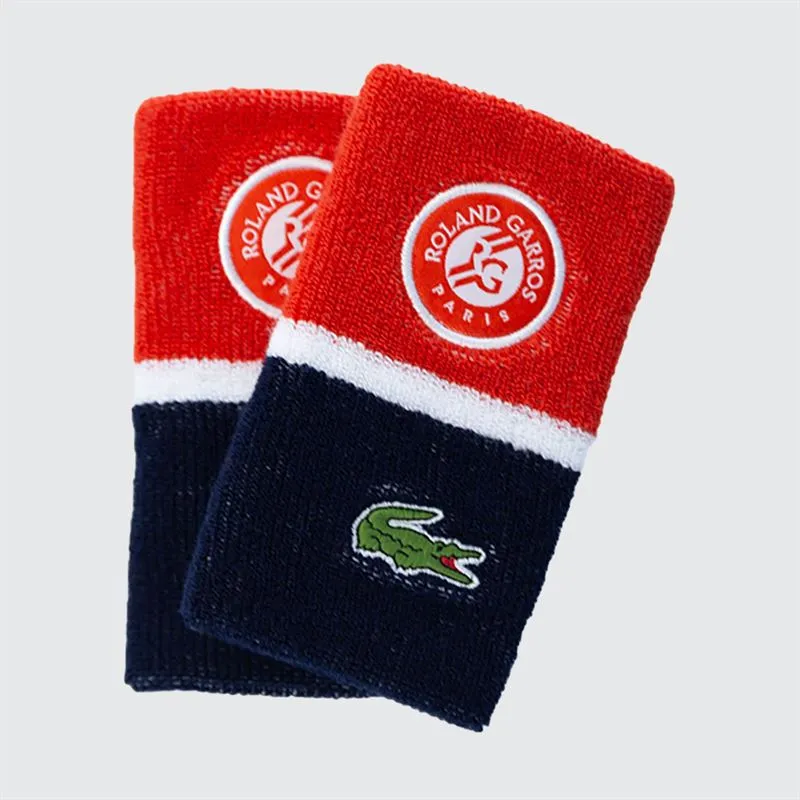 Lacoste Roland Garros Edition Wirstband - orange/white/navy