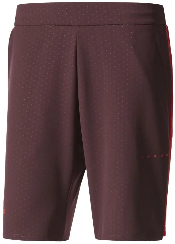 Adidas Barricade Woven Short - dark burgundy/scarlet Adidas Barricade Woven Short - dark burgundy/scarlet
