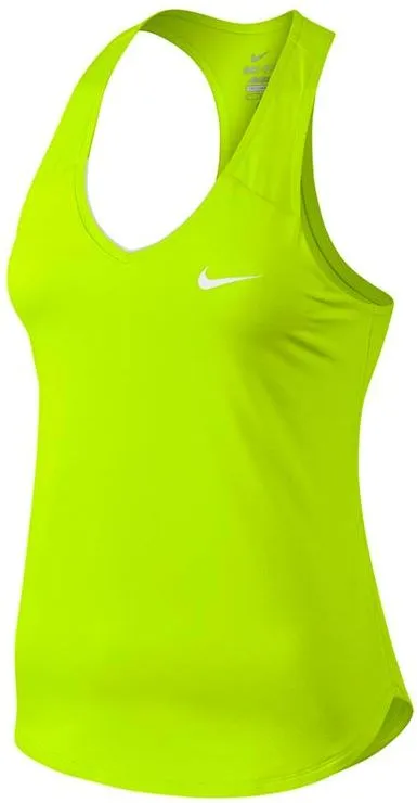 Nike Pure Tank - volt/white
