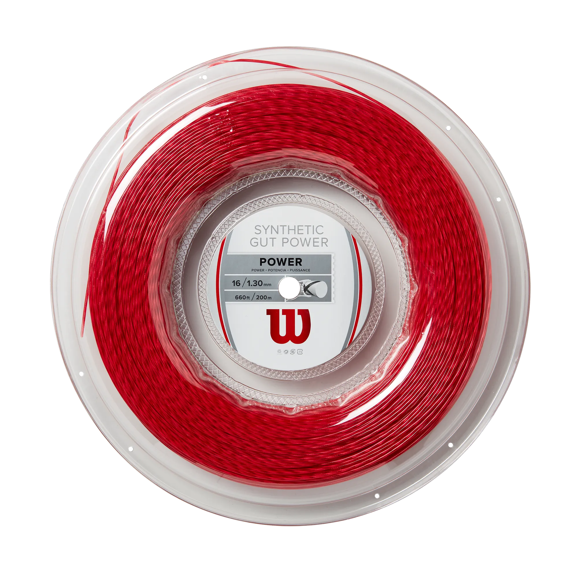Wilson Synthetic Gut Power (200 m) - red