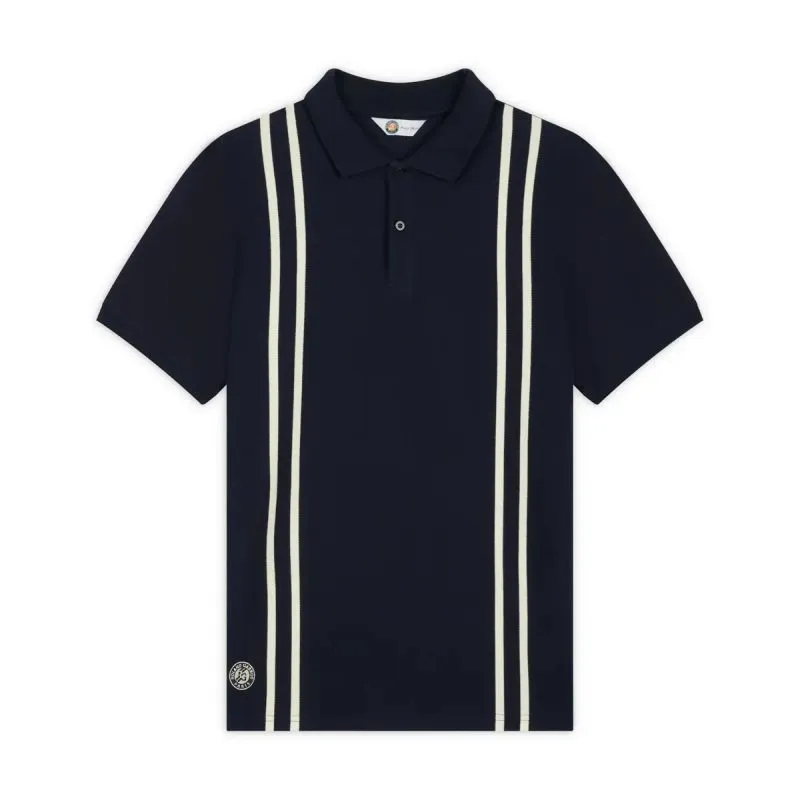 Roland Garros Heritage Polo Shirt - navy blue