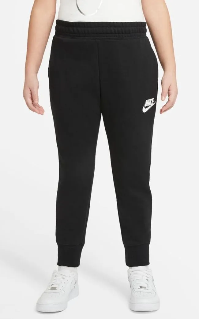 Nike Sportswear Club French Terry High Waist Pant G - black/white