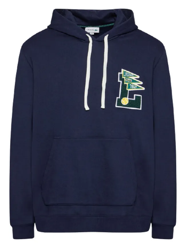 Lacoste Men's Live Hoodie - blue marine