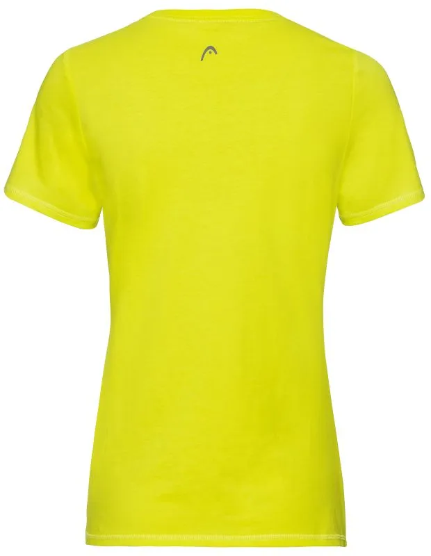 Head Club Lucy T-Shirt W - yellow/white