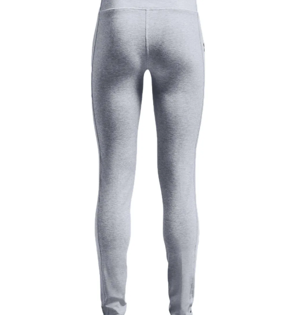 Under Armour Girls Sportstyle Branded Leggings - mod gray medium heather/black