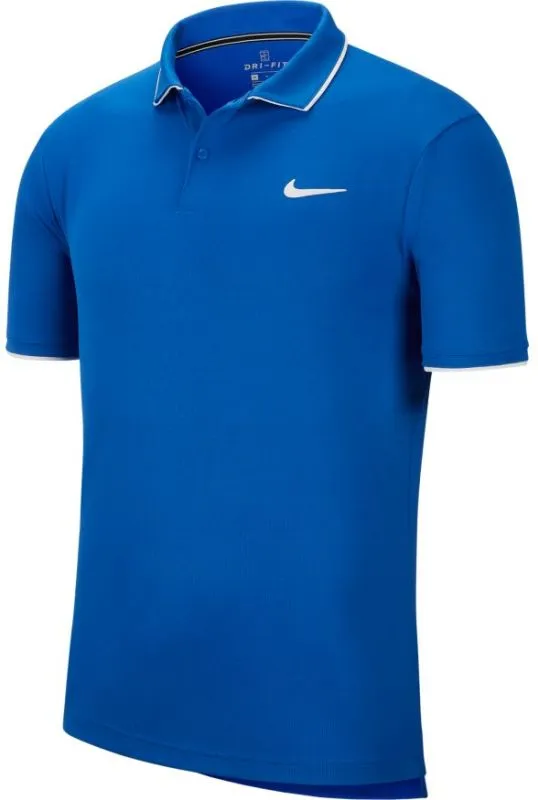 Nike Court Dry Team Polo - game royal/white/white Nike Court Dry Team Polo - game royal/white/white