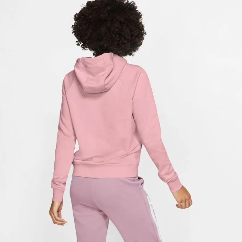 nike-sportswear-essential-hoodie-po-fleece-w-pink-glaze-white-2 Nike Sportswear Essential Hoodie PO Fleece W - pink glaze/white