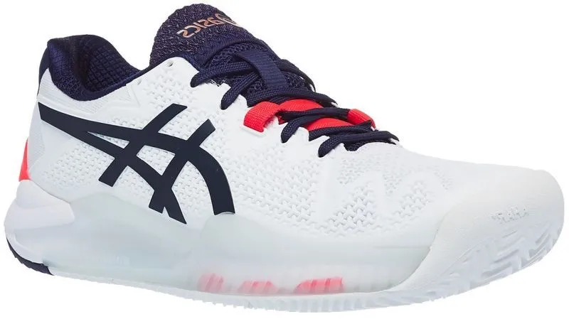Asics Gel-Resolution 8 Clay W - white/peacoat