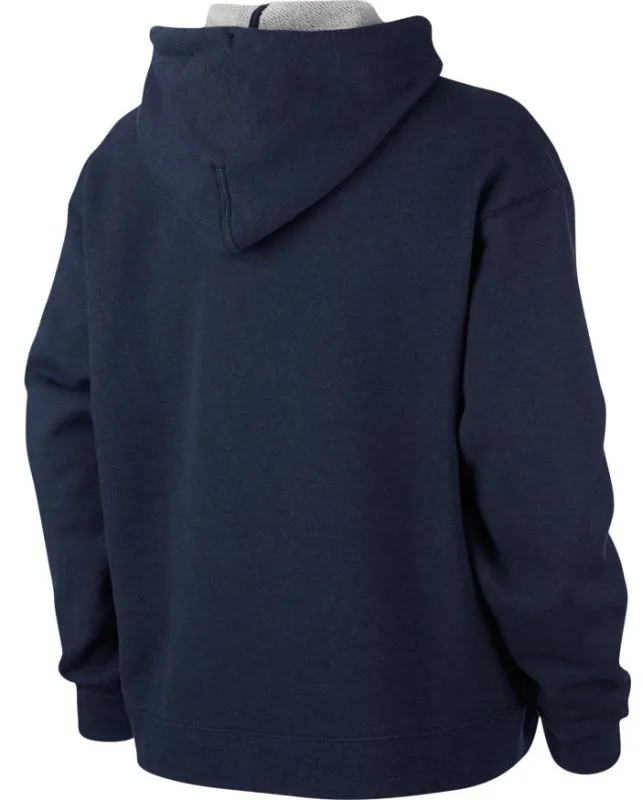 nike-court-heritage-hoodie-w-obsidian-heather-white-2 Nike Court Heritage Hoodie W - obsidian heather/white