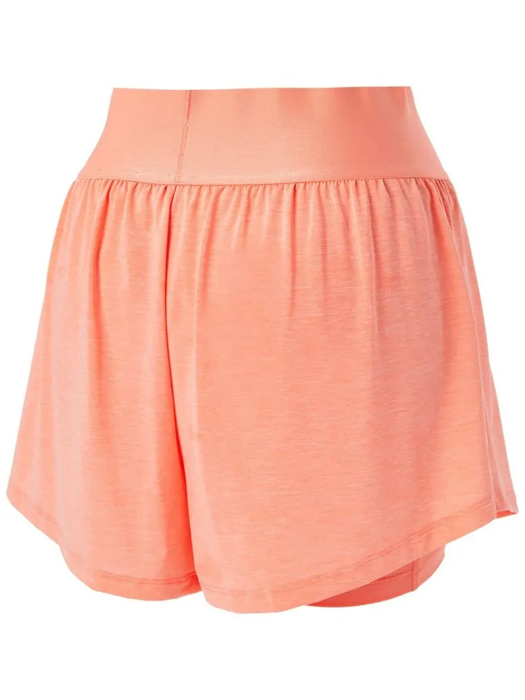 Nike Court Dri-Fit Advantage Short W - crimson bliss/black
