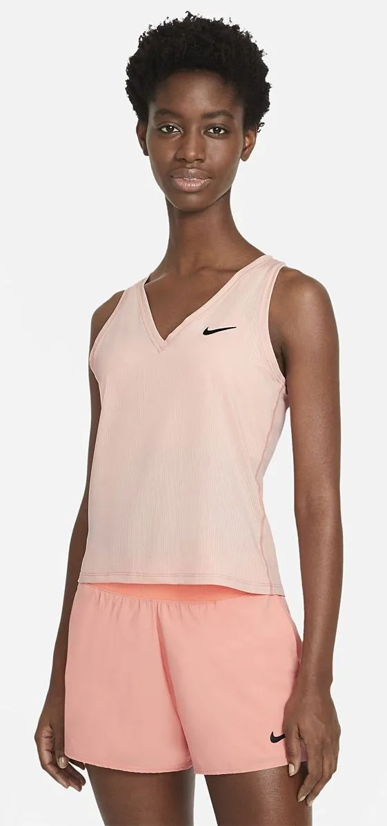 Nike Court Dri-Fit Victory Tank W - arctic orange/black/black
