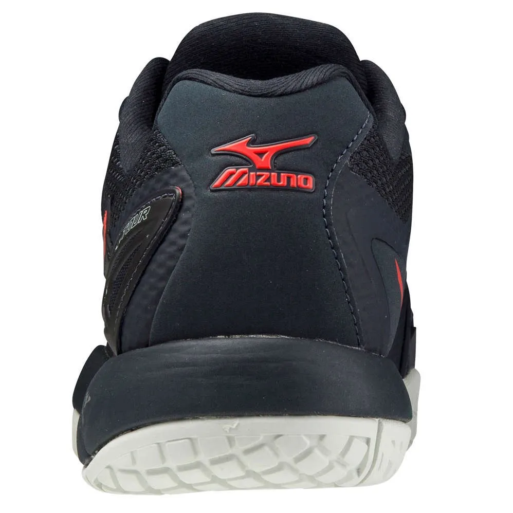 Mizuno Wave Intense Tour 5 AC M - salute black/ignition red/gold