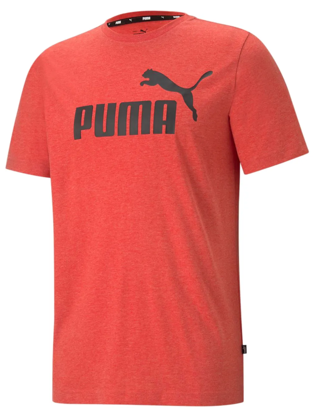 Puma ESS Heather Tee - high risk red Puma ESS Heather Tee - high risk red