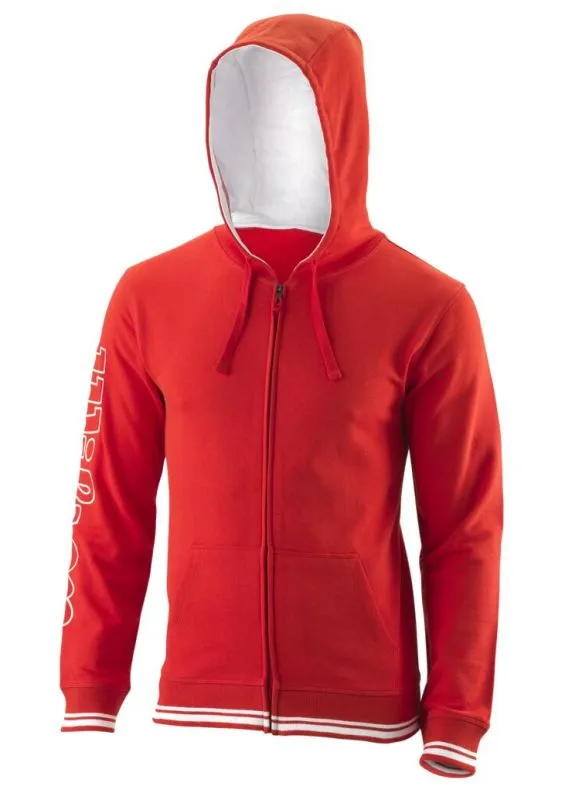 Wilson Team II FZ Hoody M - team red
