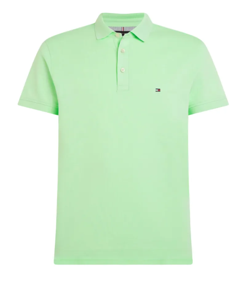 TommyPoloSoftGreenSlim Tommy Hilfiger Core 1985 Slim - mint gel