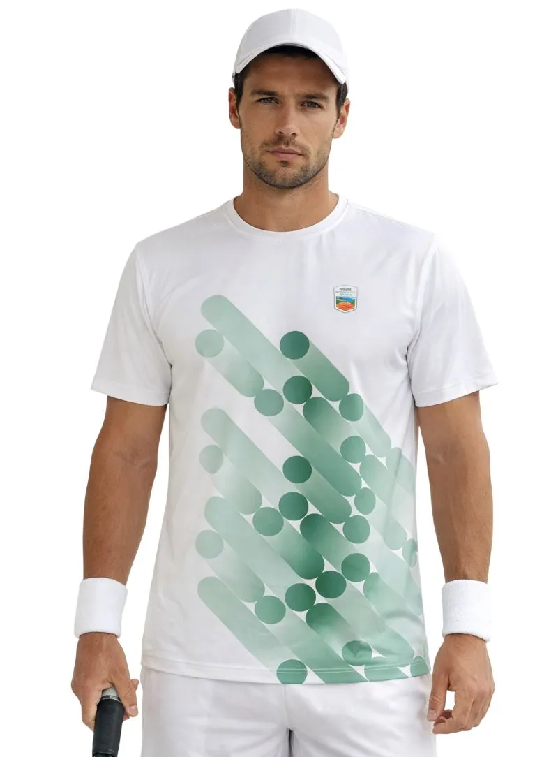 Monte-Carlo Rolex Masters Patch & Print - white