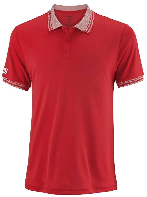 Wilson M Team Polo - red