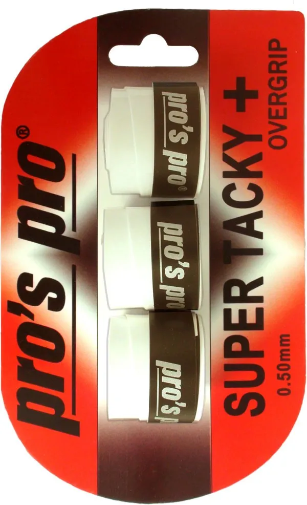 Pro's Pro Super Tacky Plus 3P - white