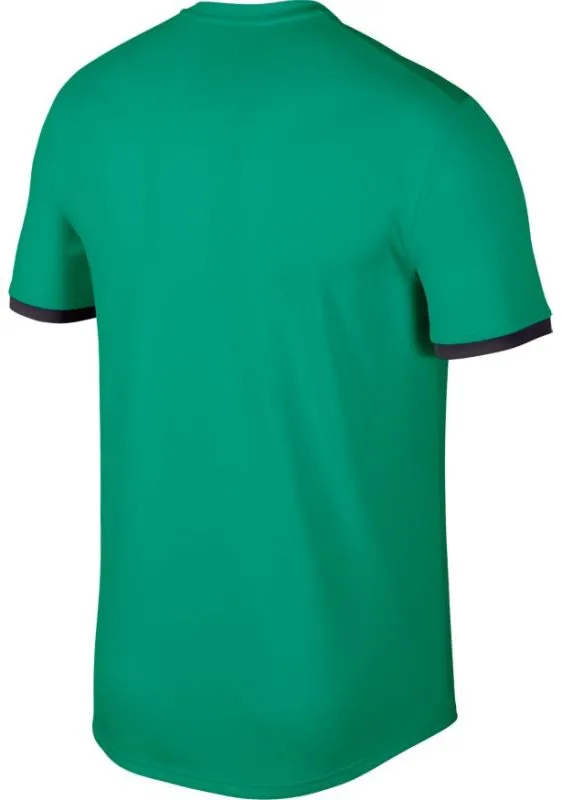 Nike Court Top SS - lucid green/oil grey/lucid green
