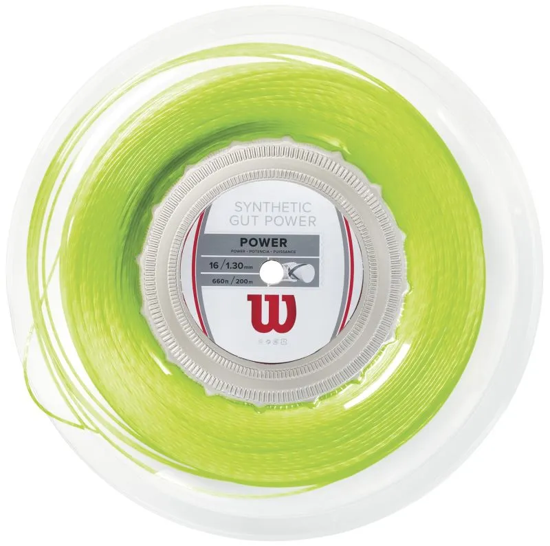 Wilson Synthetic Gut Power (200 m) - lime