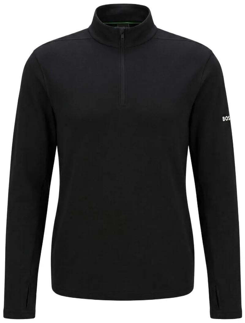 BOSS Active Stretch Sweatshirt - black