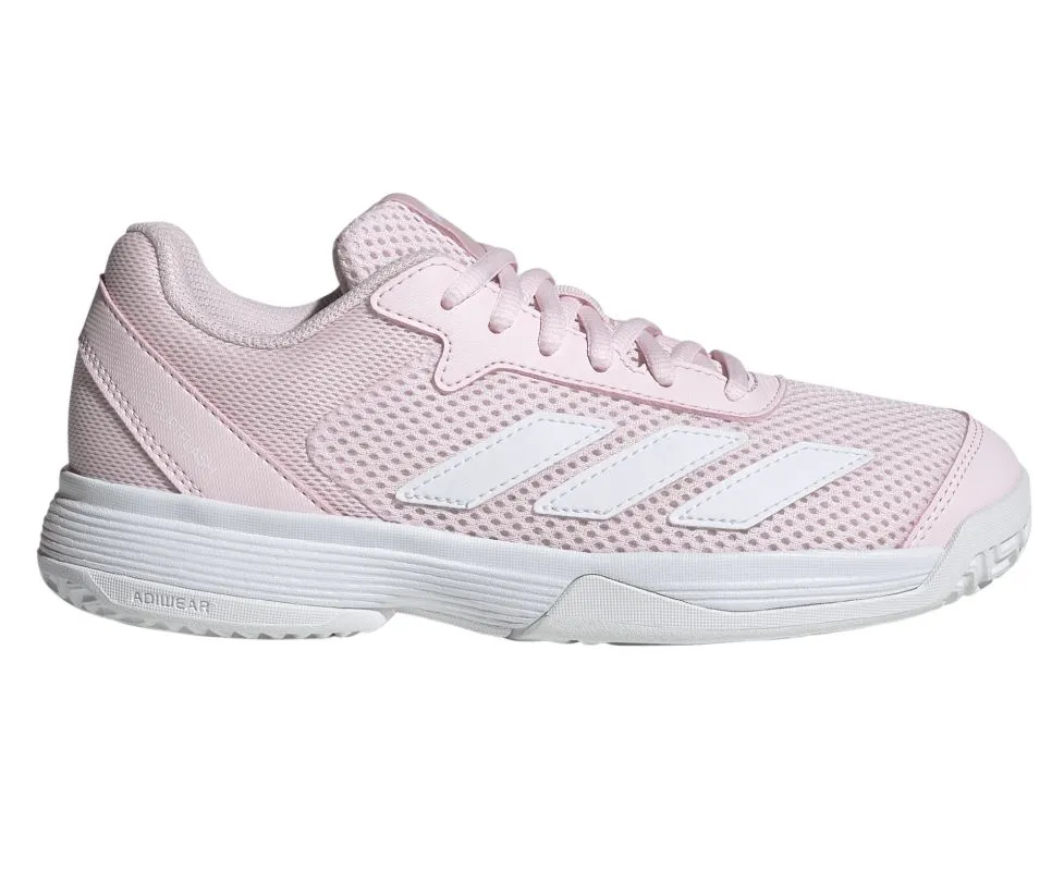 Adidas Courtflash K - distilled pink/cloud white/cloud white