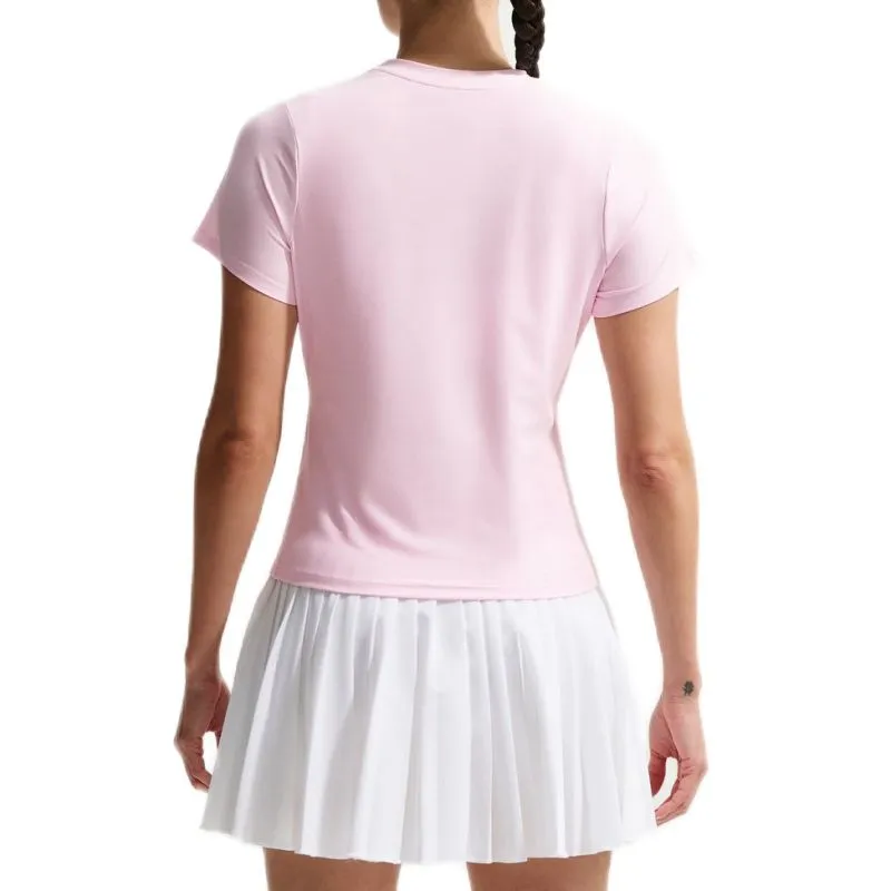 Nike Victory Dri-Fit Short Sleeve Tennis - pink foam/white