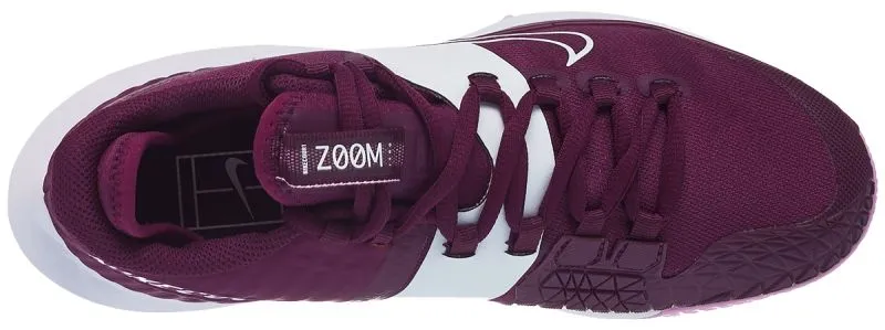 Nike W Court Air Zoom Zero - bordeaux/bordeaux/pink rise