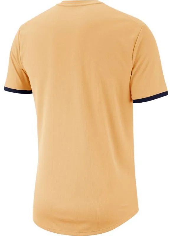 Nike Court Top SS - celestial gold/gridiron/gridiron