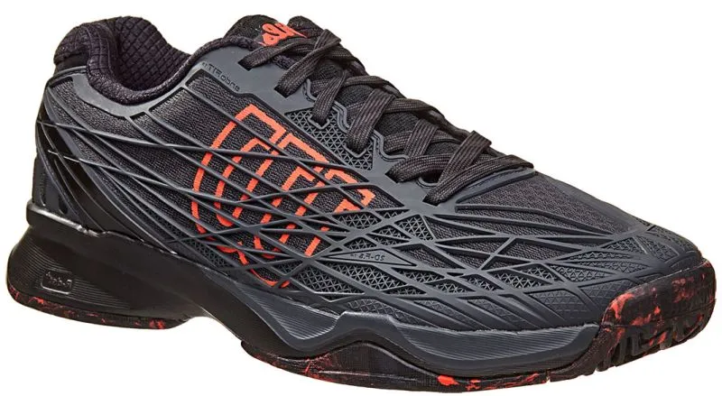 Wilson Kaos - ebony/black/fiery coral