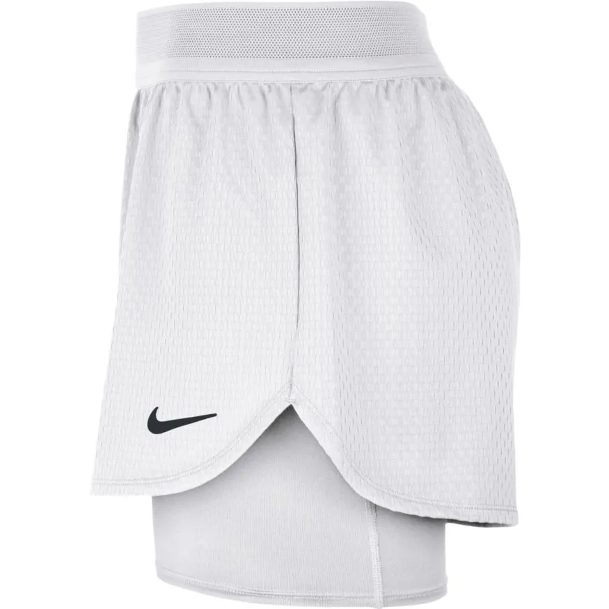 Nike Court W Dry Flex Elevated Essential Short - white/black