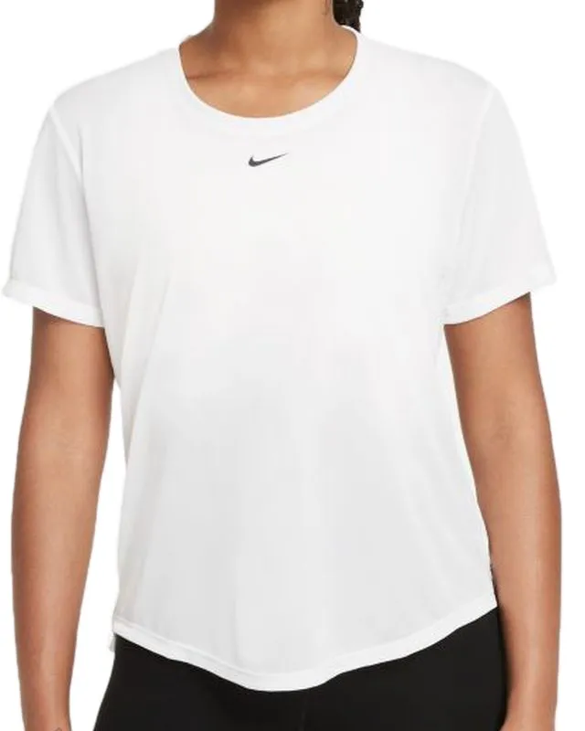 Nike Dri-FIT One SS Standard Fit Top W - white/black