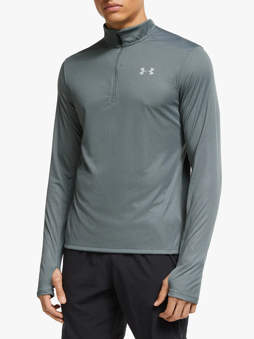 Under Armour Speed Stride 1/4 Zip - gray