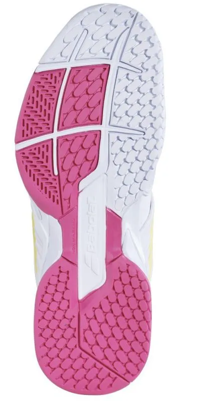 Babolat Propulse Fury All Court Women - white/sulphur spring