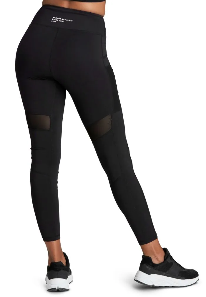 Björn Borg High Waist Block Tights STHLM W - pride black