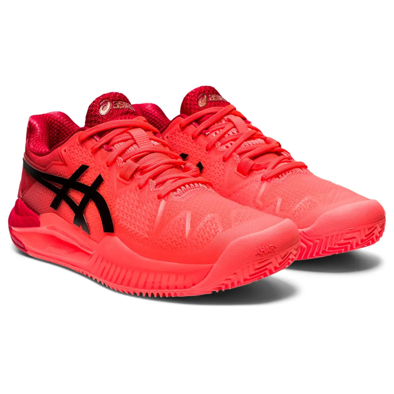 Asics Gel-Resolution 8 Clay Tokyo W - sunrise red/eclipse black