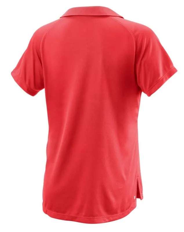 Wilson Team II Polo W - fiery coral