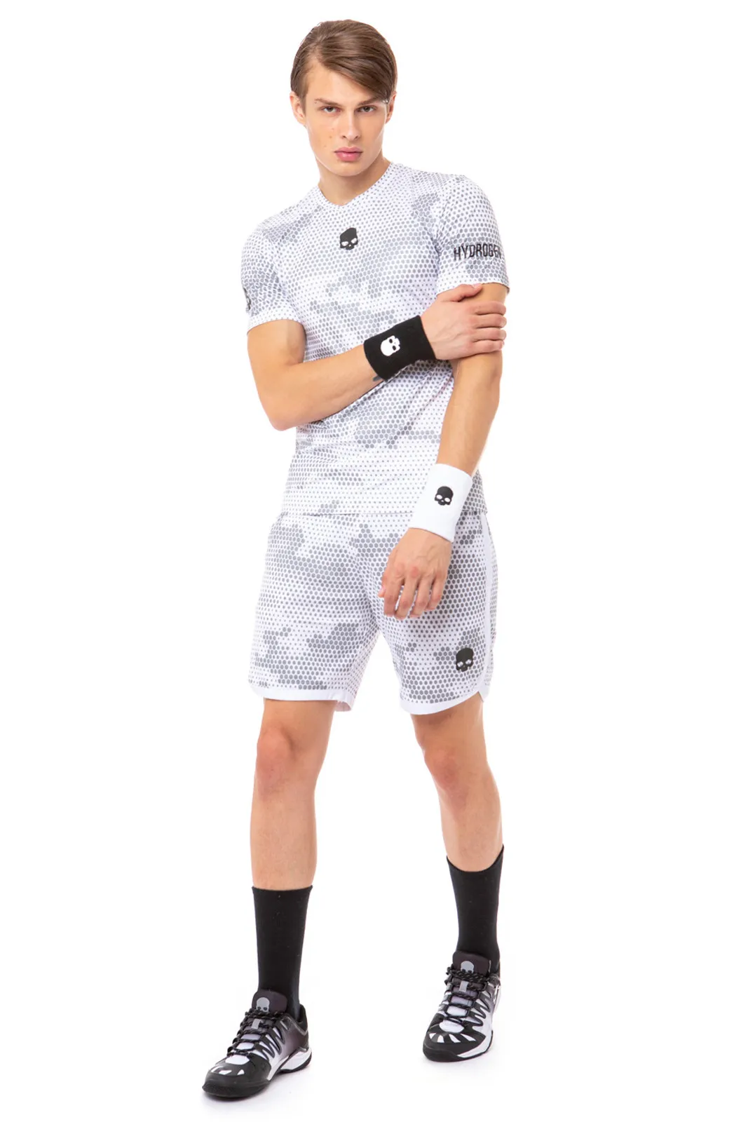 Hydrogen Tech Camo Tee Man - camo reflex/white
